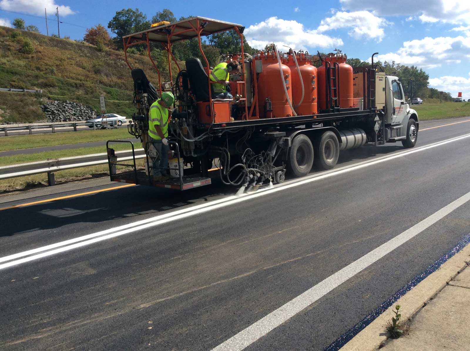 Epoxy/Polyurea Truck